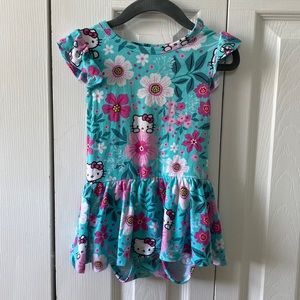 Hello Kitty Twirl Skirt Bodysuit by Posh Peanut